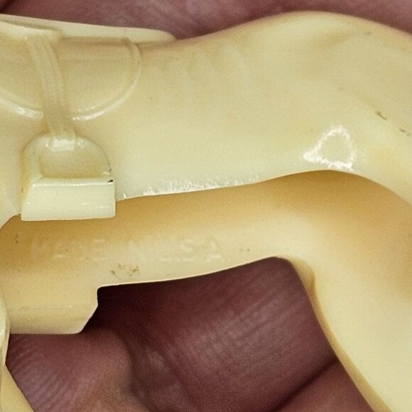 Vintage Horseshoe Glass Ashtray Thoroughbred Horse Made In USA - Picture 8 of 9